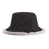 Fur Lined Corduroy Bucket Hat - Black